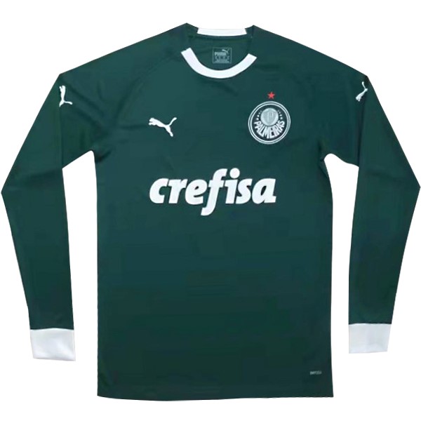 Camiseta Palmeiras 1ª ML 2019/20 Verde